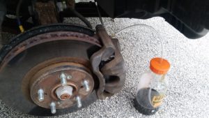 bottle brake bleed